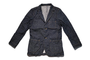 UES 14.9oz INDIGO DYED DENIM BLAZER