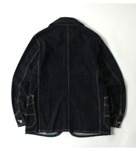 Load image into Gallery viewer, EIGHT'G 13oz WABASH STRIPE WORK COAT
