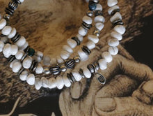 將圖片載入圖庫檢視器 TUMBLE STONE LONG BRACELET -HOWLITE-
