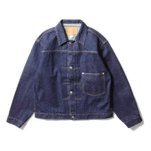 將圖片載入圖庫檢視器 HOUSTON 14oz WWII DENIM JACKET - INDIGO ONE WASH
