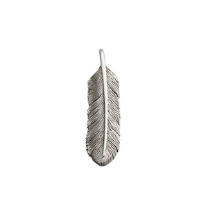 Feather Right Facing Pendant, Small