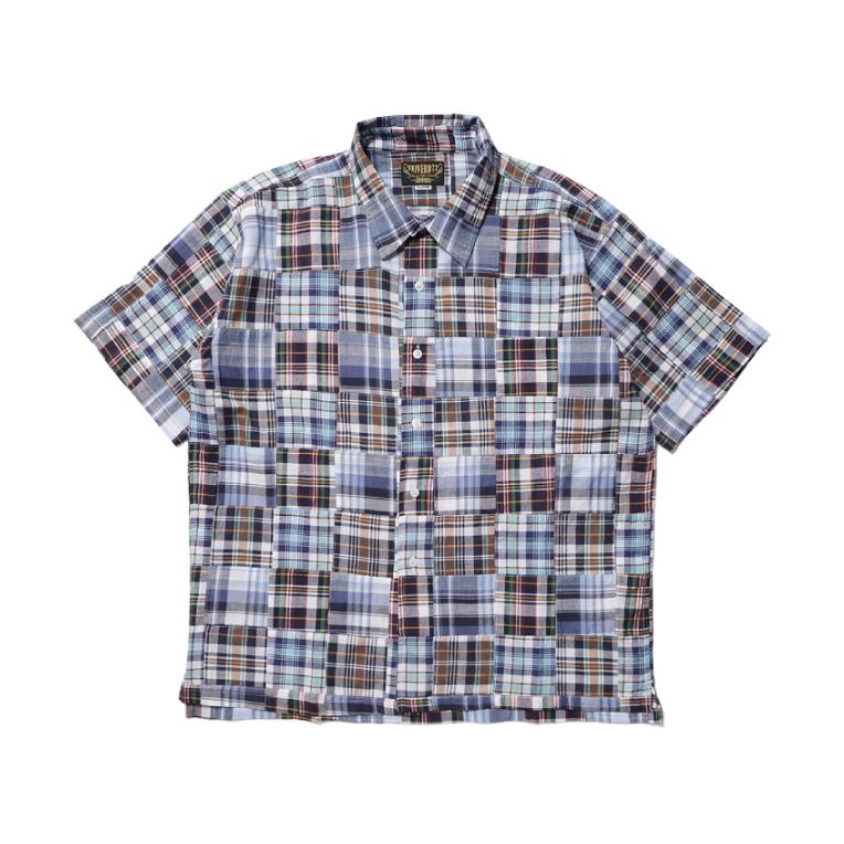 HOUSTON MADRAS PATCHWORK SHIRT