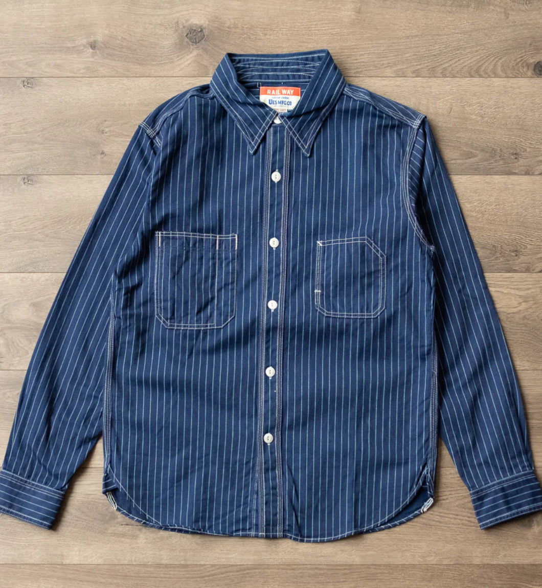 UES COTTON/LINEN WABASH WORK SHIRT