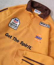 將圖片載入圖庫檢視器 76 LUBRICANTS SWEATSHIRT HALF-ZIP - YELLOW
