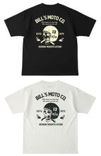 Load image into Gallery viewer, BILLVAN BILL’S MOTO Skull Helmet Biker T-shirt
