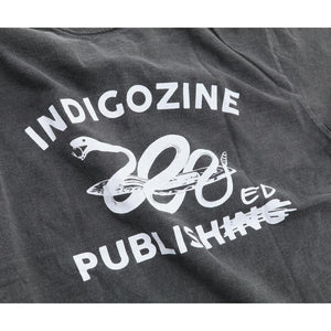 INDIGOZINE SNAKE T-SHIRT(BIG JOHN) - BLACK