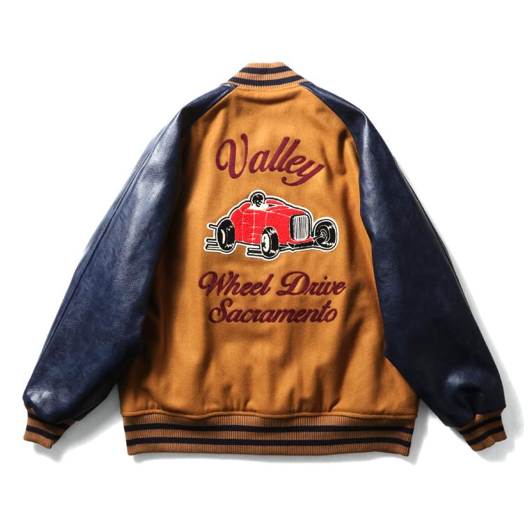 HOUSTON MELTON AWARD JACKET (VALLEY) - MUSTARD
