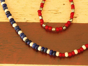 Vintage White Hearts -U.S.A.-