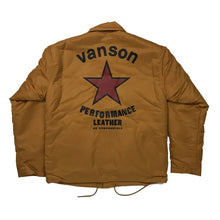 將圖片載入圖庫檢視器 VANSON MOTORCYCLE COACH JACKET
