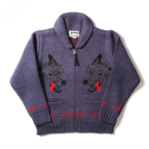 HOUSTON COWICHAN SWEATER (WOLF)