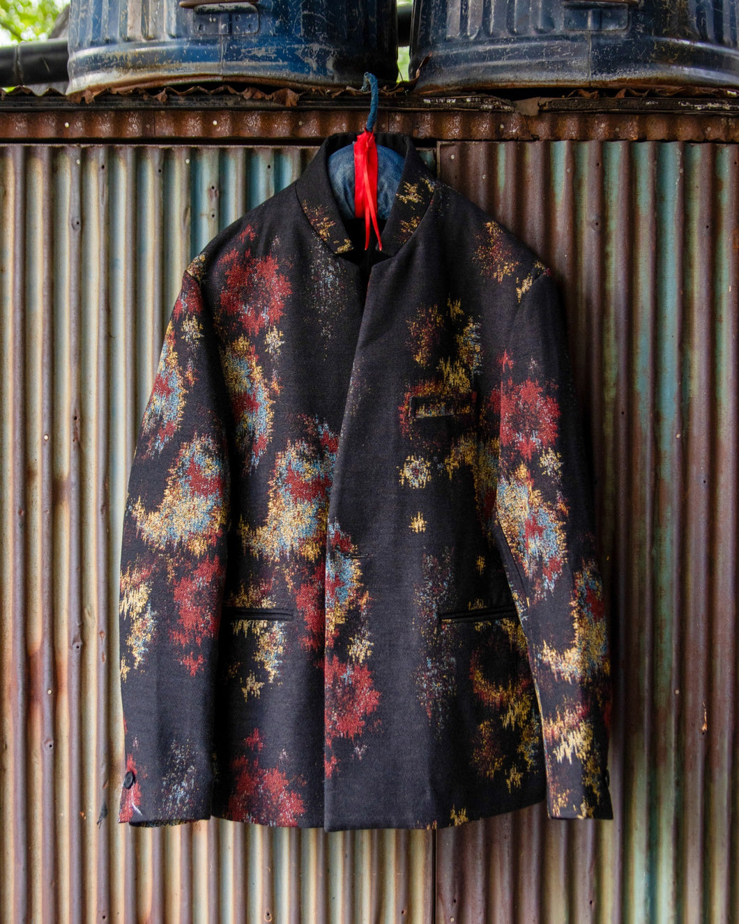 -TSUJIGAHANA-
GOBELIN STAND UP COLLAR JACKET
