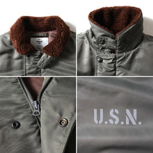 將圖片載入圖庫檢視器 HOUSTON NYLON SAGE N-1 DECK JACKET
