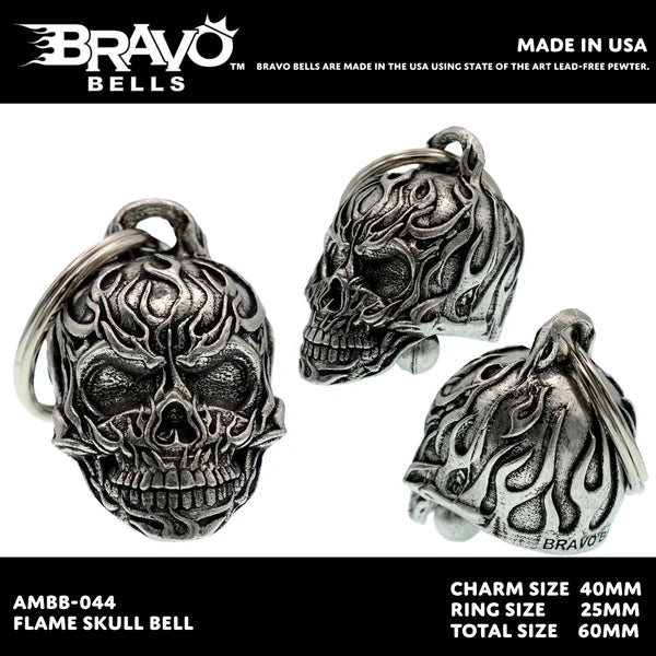 BRAVO BELLS - FLAME SKULL