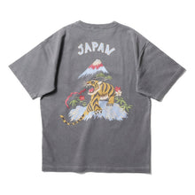 Load image into Gallery viewer, HOUSTON PIGMENT FOAM PT SOUVENIR TEE(TIGER) - BLACK
