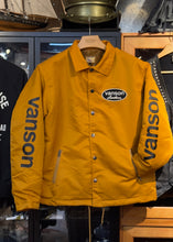 將圖片載入圖庫檢視器 VANSON MOTORCYCLE COACH JACKET
