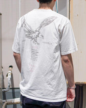 將圖片載入圖庫檢視器 HOUSTON PIGMENT PRINT TEE (ARMY) - WHITE
