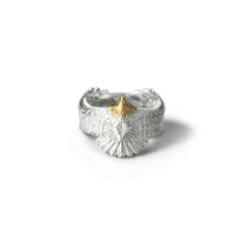 將圖片載入圖庫檢視器 Eagle Motif Silver 925 Gold Plate Ring
