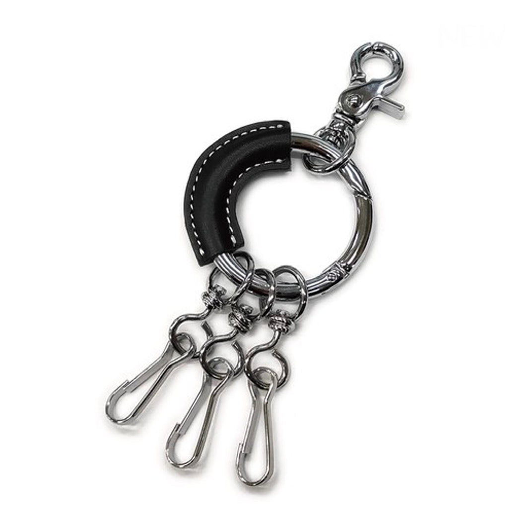 LEATHER KEY RING