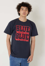 將圖片載入圖庫檢視器 BLUE BLUE KNITTED BONDING OPAL COLOR DENIM TEE - NAVY

