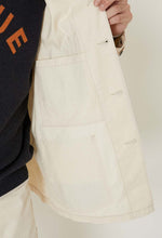 將圖片載入圖庫檢視器 BLUE BLUE WOVEN VINTAGE TWILL RAGLAN SLEEVE COVERALL JACKET
