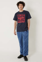 將圖片載入圖庫檢視器 BLUE BLUE KNITTED BONDING OPAL COLOR DENIM TEE - NAVY
