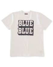 將圖片載入圖庫檢視器 BLUE BLUE KNITTED BONDING OPAL COLOR DENIM TEE - WHITE
