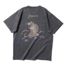 Load image into Gallery viewer, HOUSTON PIGMENT U.S. COTTON PRINT TEE(TIGER)
