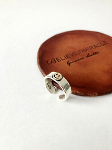 BELIEVEINMIRACLE SMILE RING (MINI)