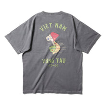 將圖片載入圖庫檢視器 HOUSTON PIGMENT FOAM PT SOUVENIR TEE(MAP) - BLACK
