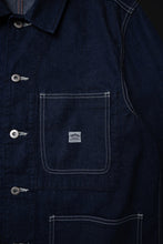 將圖片載入圖庫檢視器 WR623F (81) World Workers Indigo Nep Denim Coverall Jacket
