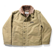 將圖片載入圖庫檢視器 HOUSTON N-1 DECK JACKET - TAN
