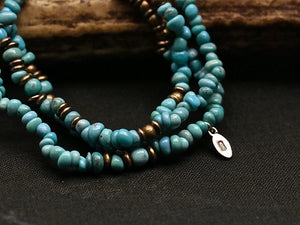 RANDOM TURQUOISE BRACELET -TRIPLE-