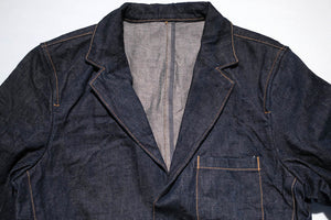 UES 14.9oz INDIGO DYED DENIM BLAZER