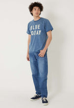 將圖片載入圖庫檢視器 BLUE BLUE KNITTED INDIGO “BLUE TODAY” TEE
