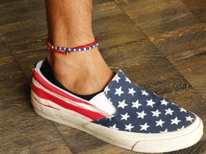 Vintage White Hearts -U.S.A.-