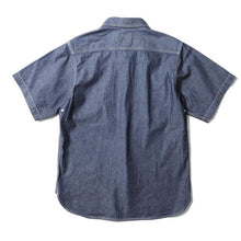 將圖片載入圖庫檢視器 HOUSTON USA COTTON CHAMBRAY WORK SHIRT
