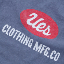Load image into Gallery viewer, UES DENIM LOGO T-SHIRT - GRAY
