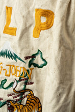 將圖片載入圖庫檢視器 BIG JOHN GREEN LABEL WILD DUCK JACKET TIGER EMB
