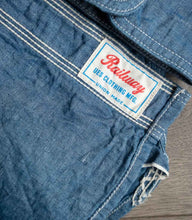 Load image into Gallery viewer, UES COTTON/LINEN CHAMBRAY WORK SHIRT
