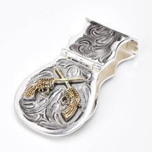 Load image into Gallery viewer, Austin Accent Money Clip Foldover Motif
