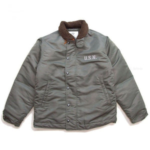 HOUSTON NYLON SAGE N-1 DECK JACKET