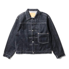 Load image into Gallery viewer, HOUSTON 14oz WWII DENIM JACKET - BLACK
