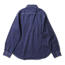 Load image into Gallery viewer, HOUSTON INDIGO WABASH WORK SHIRT
