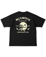 Load image into Gallery viewer, BILLVAN BILL’S MOTO Skull Helmet Biker T-shirt
