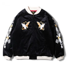 Load image into Gallery viewer, HOUSTON VELVETEEN SOUVENIR JACKET (MAP) / 別珍 - BLACK
