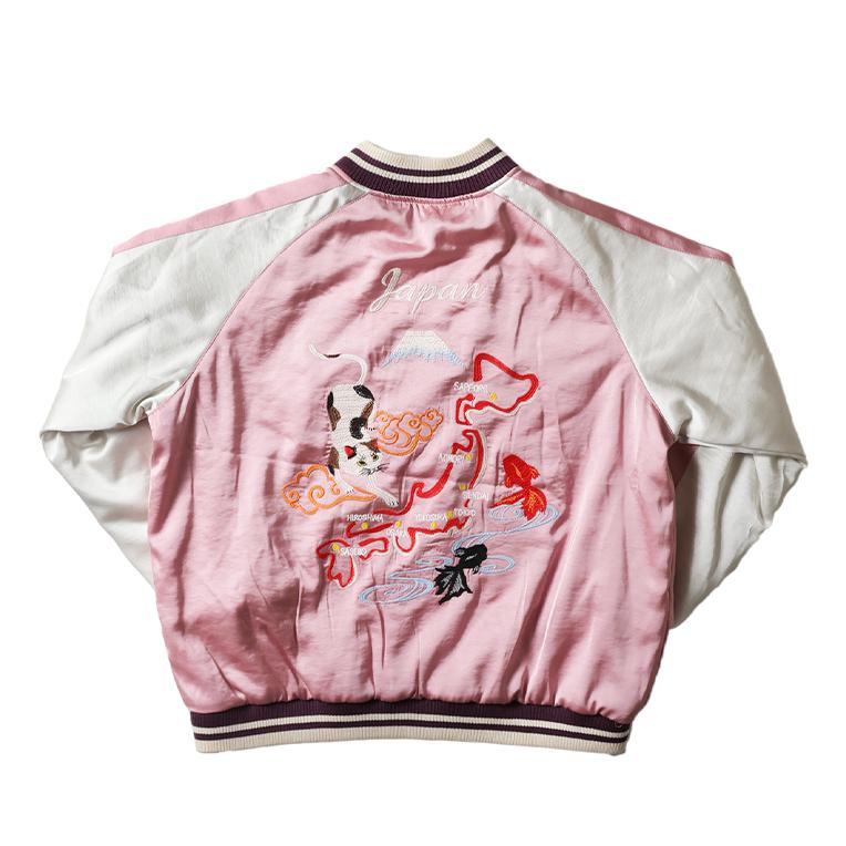 HOUSTON woman SOUVENIR JACKET (CAT) - PINK