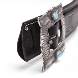 FUNNY WESTERN LEATHER BELT
