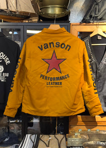 VANSON MOTORCYCLE COACH JACKET