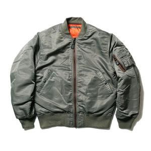 HOUSTON MA-1 FLIGHT JACKET - SAGE