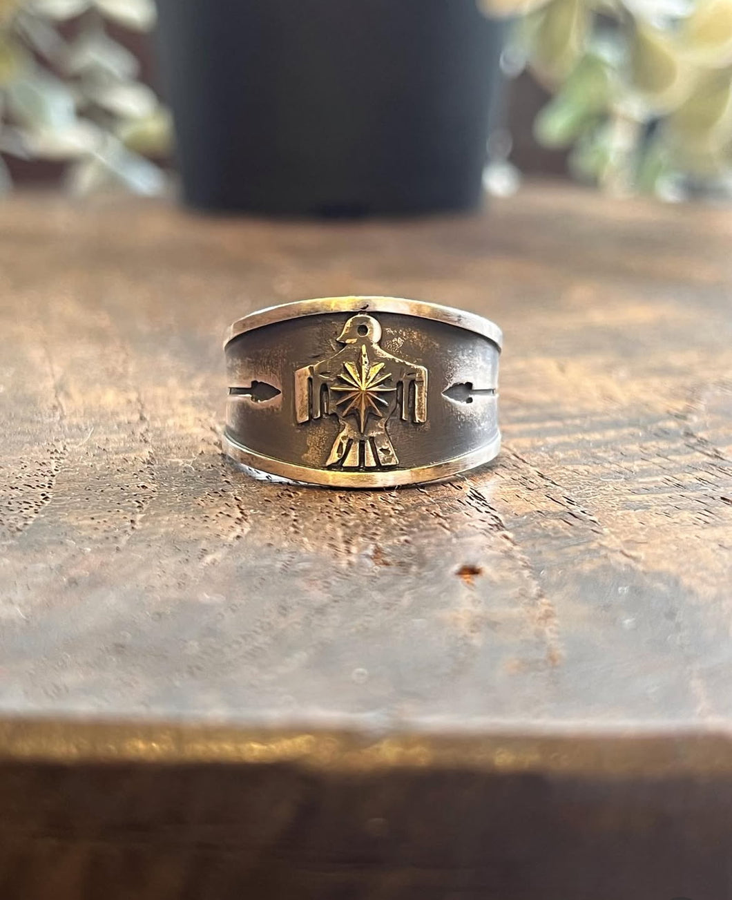 Thunderbird Sun Symbol Ring